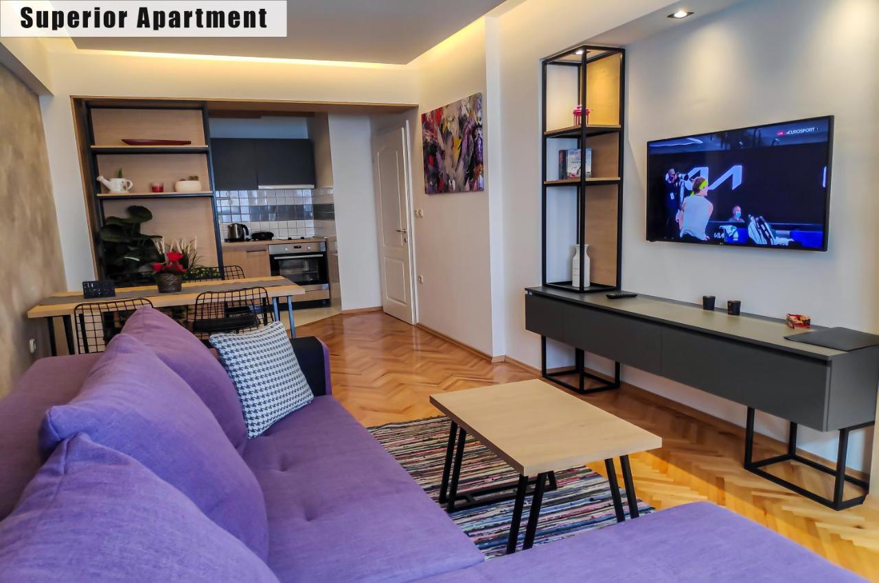 Apartments Fantasy With Free Parking Ohrid Bagian luar foto